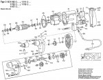 Bosch 0 601 110 001  Drill 110 V / Eu Spare Parts